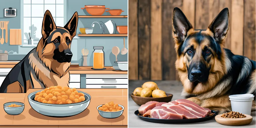 Myth About German Shepherds Are Allergic to Chicken or Grains