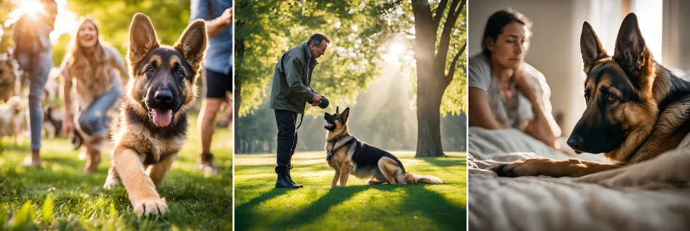 Specialized Training for German Shepherd Therapy and Emotional Support Roles