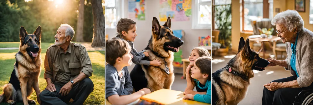 Success Stories of German Shepherd Therapy and ESA Work