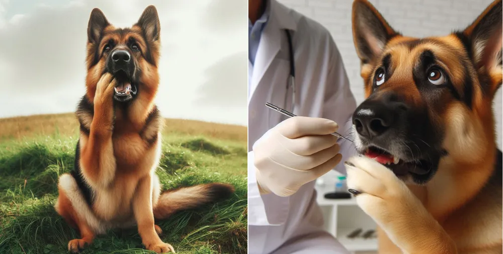 Symptoms of Dental Problems in German Shepherds