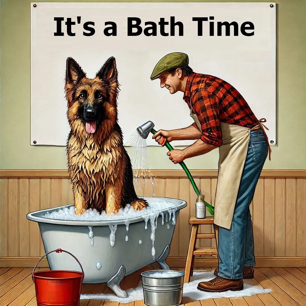 How Often to Give German Shepherd a Bath