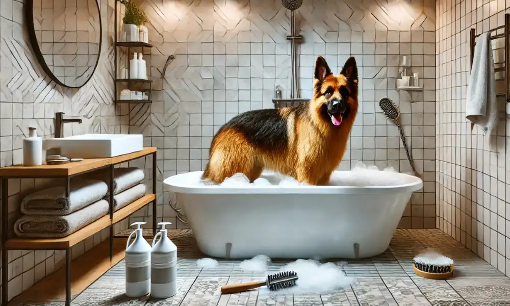 How to Give German Shepherd a Bath: A Complete Guide