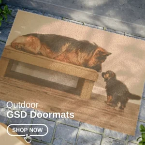 German Shepherd Outdoor Doormats